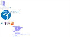 Desktop Screenshot of danceinisrael.com